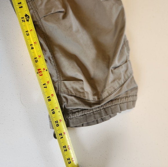 The North Face Gray Capri Cropped Pants Hiking Summer Outdoors Womens size 6 - Picture 10 of 11